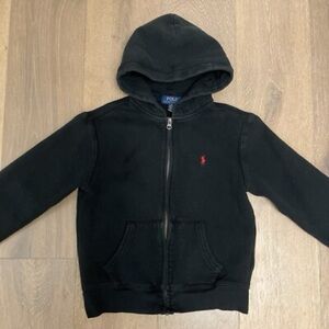 Polo by Ralph Lauren Black Classic Hoodie Sweatshirt